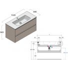    Berloni Bagno Way Block WAKBS2CKDIC 101/LAVSMRINCXR003 101